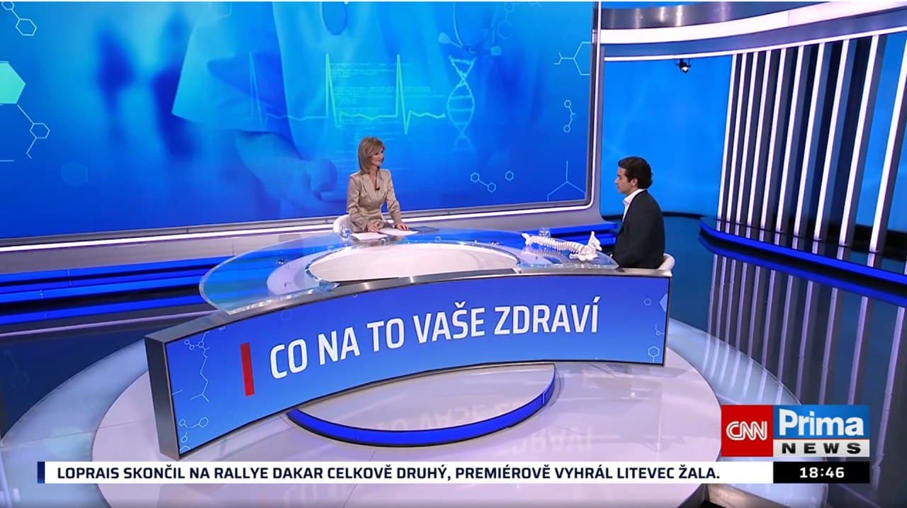 MUDr. Šimon Kozák v pořadu Co na to vaše zdraví